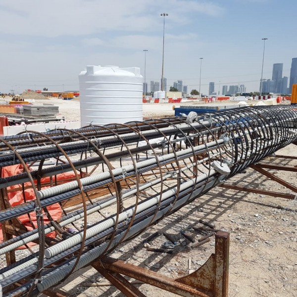 Fotografia 3 projektu Pilótová stena Mina Zayed Road